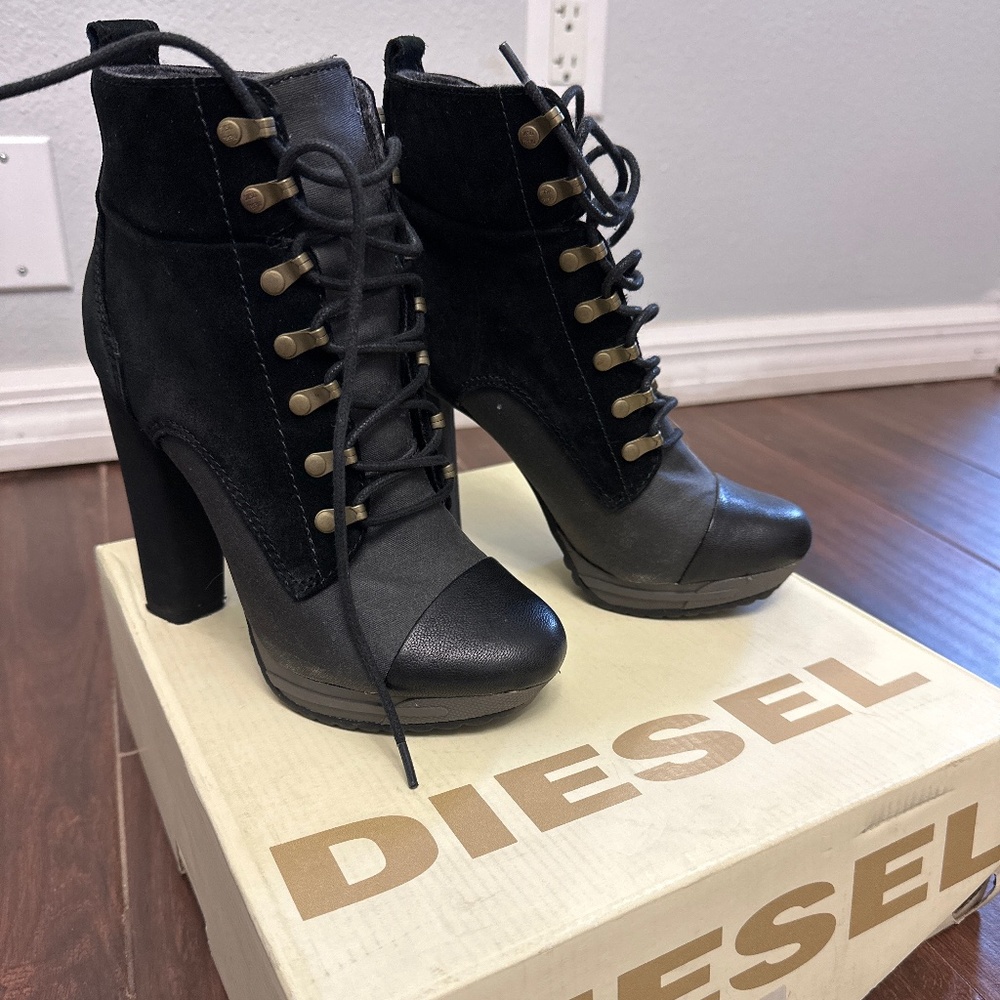 Diesel Ankle Boot Suede
